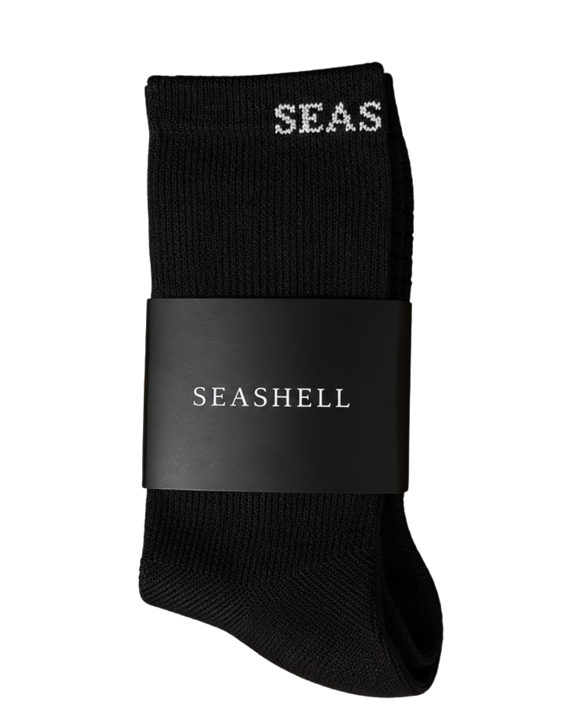 Merino Wool Socks Black (1 pair)