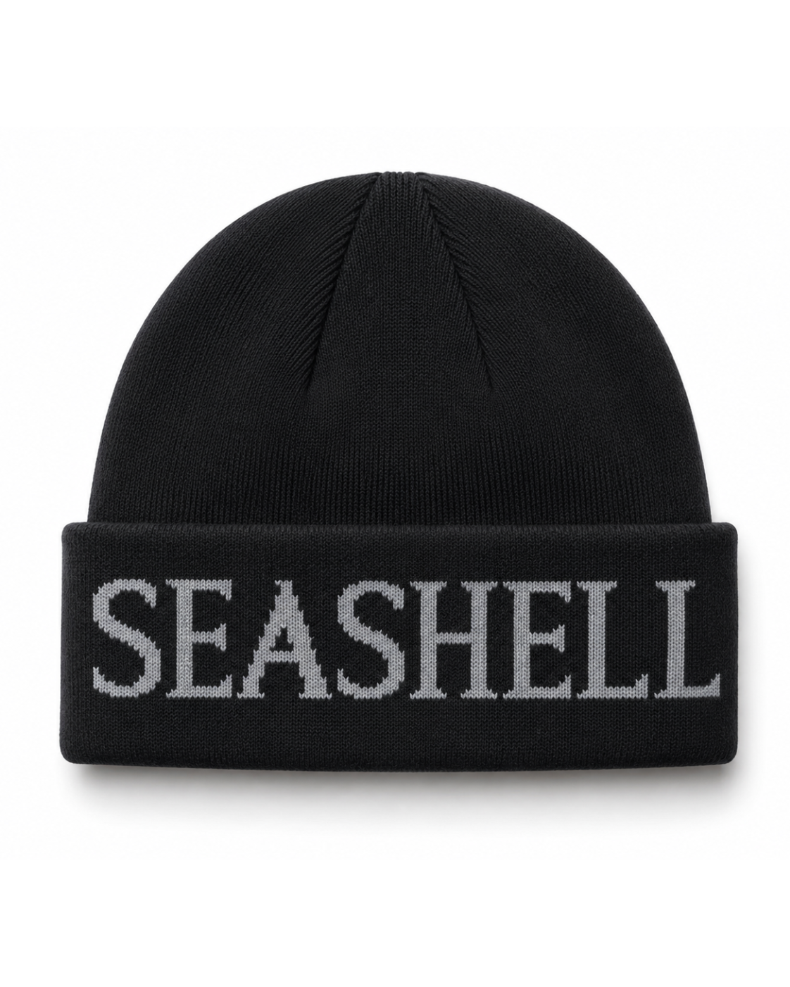 Merino Wool Beanie Black