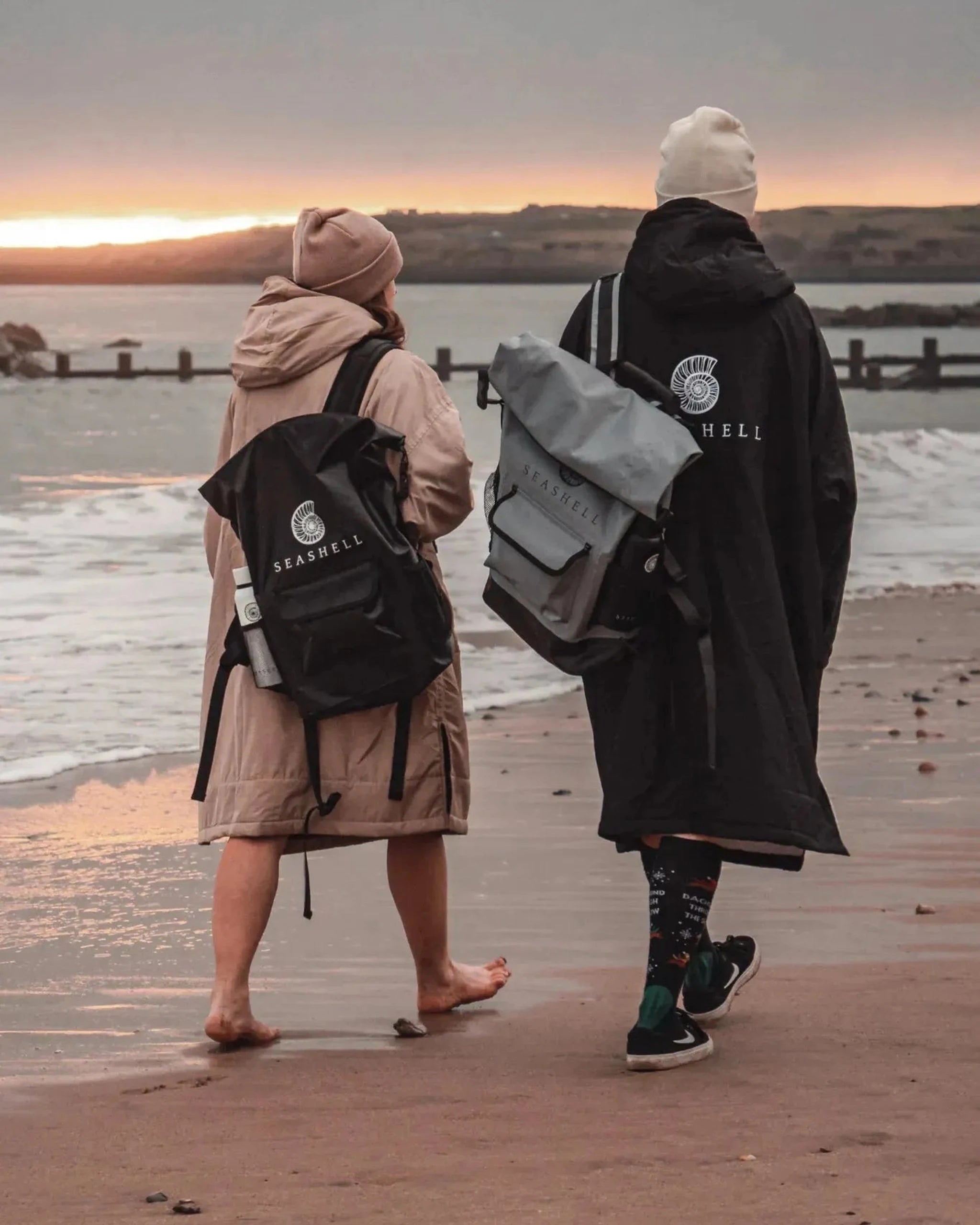 22L Drybag Backpack Black - SEASHELL®
