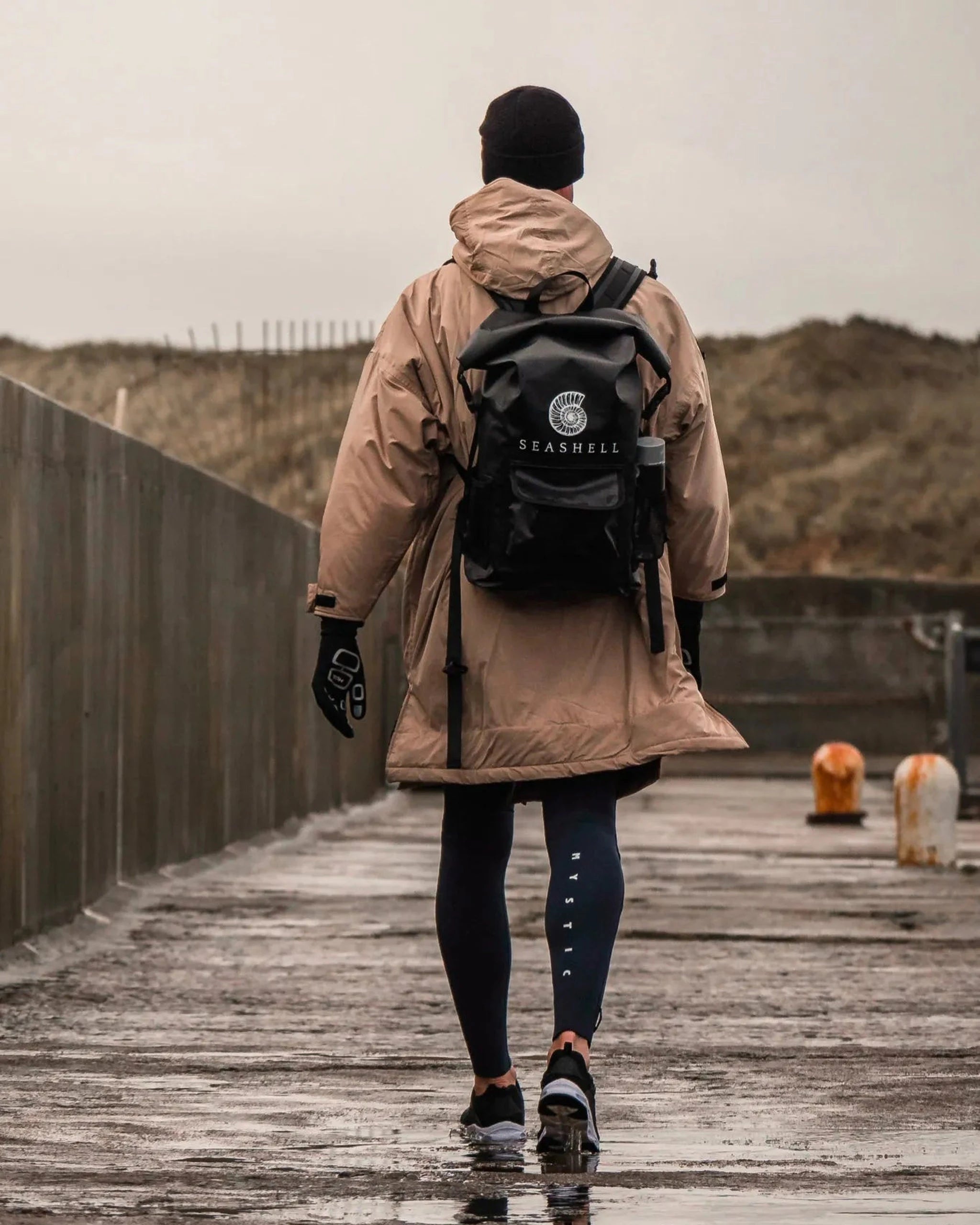 22L Drybag Backpack Black - SEASHELL®