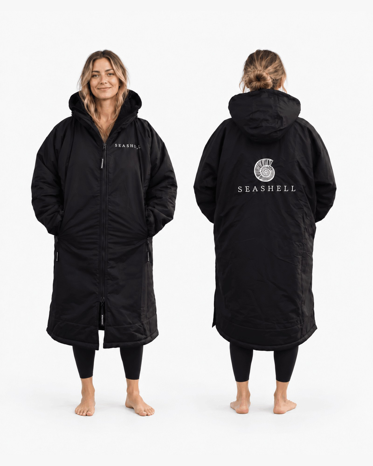 Changing Robe Midnight — front and back