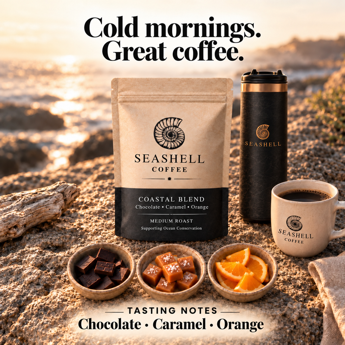 Seashell Coffee | Coastal Blend 225g