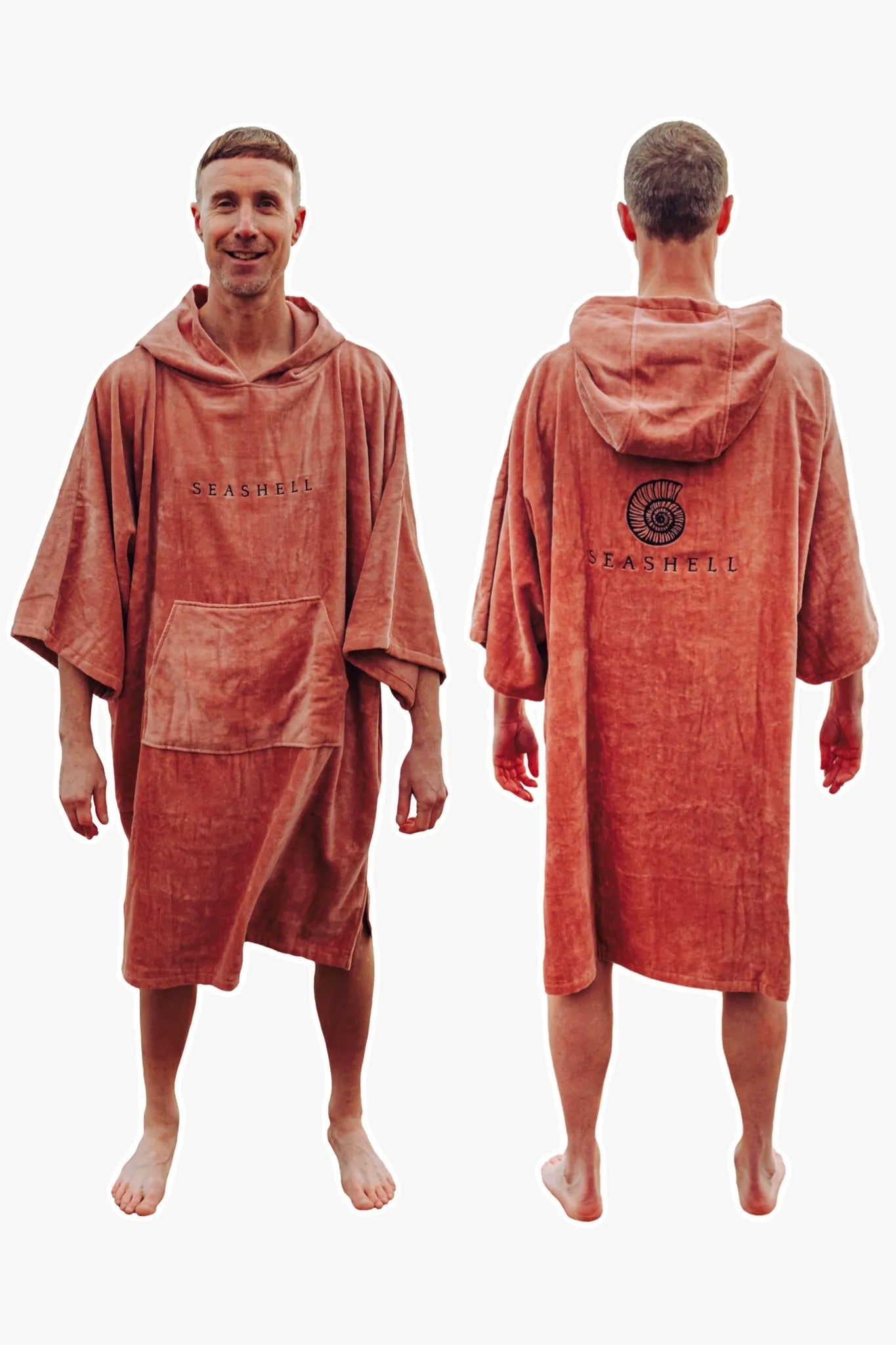 Organic Towelling Robe Pink, Swimming, SEASHELL®