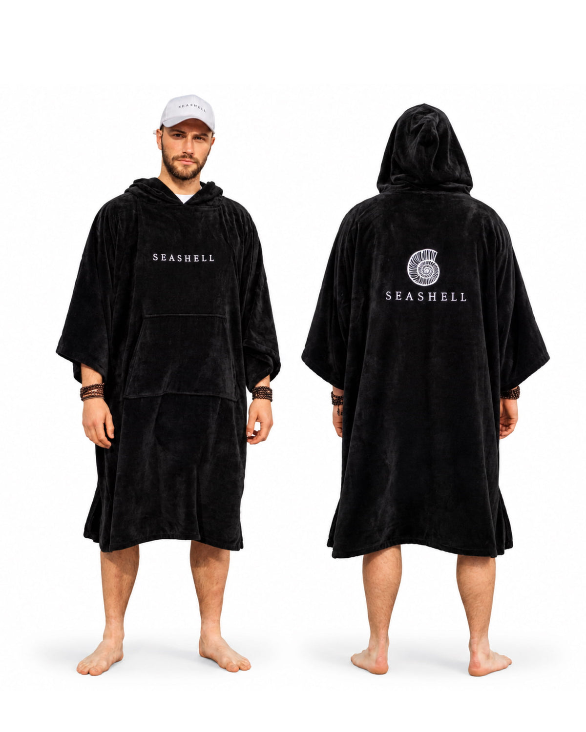 towelling robe male model