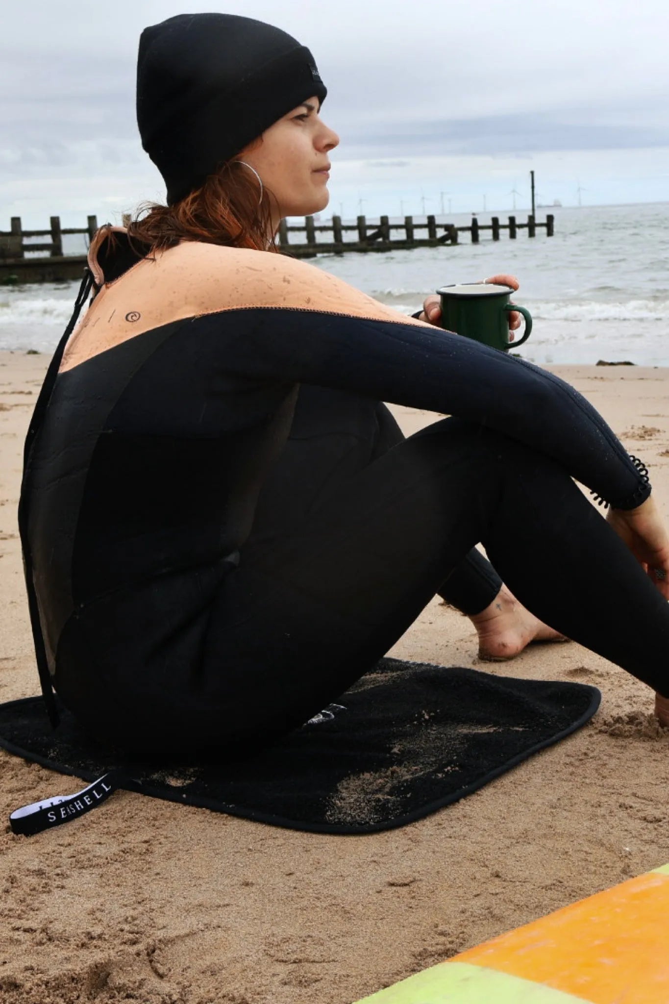 Changing Mat Black - SEASHELL®