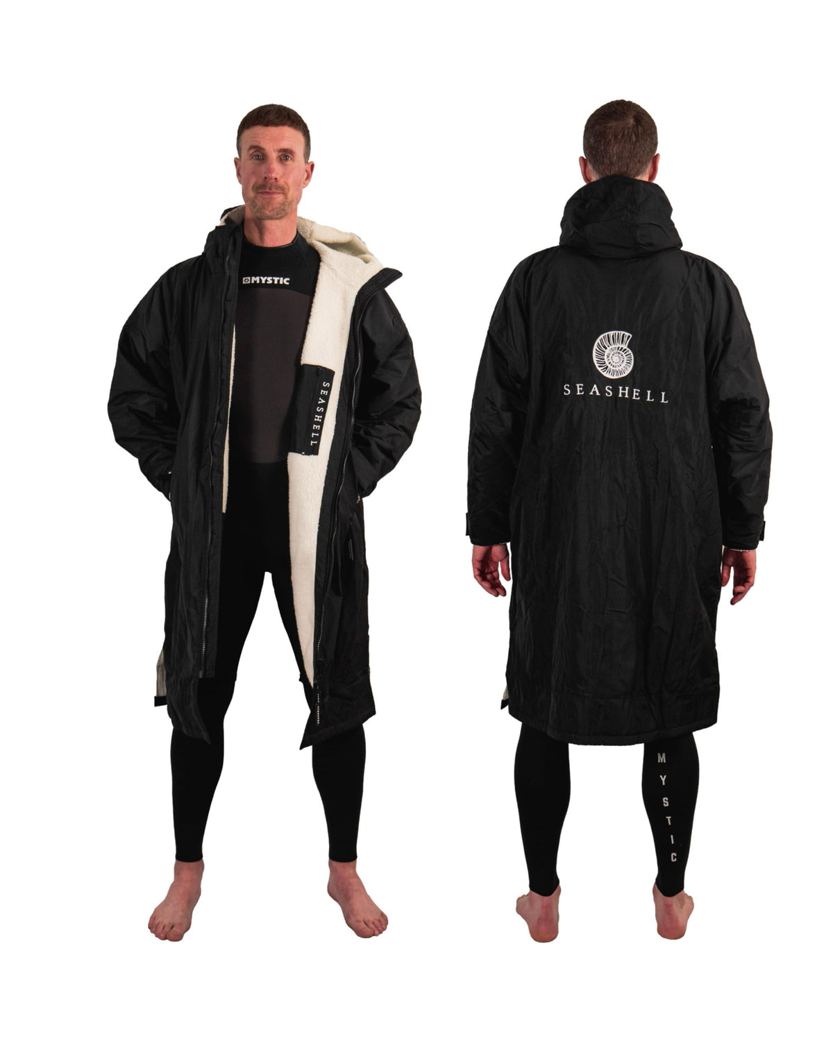 Changing Robe Black – male model