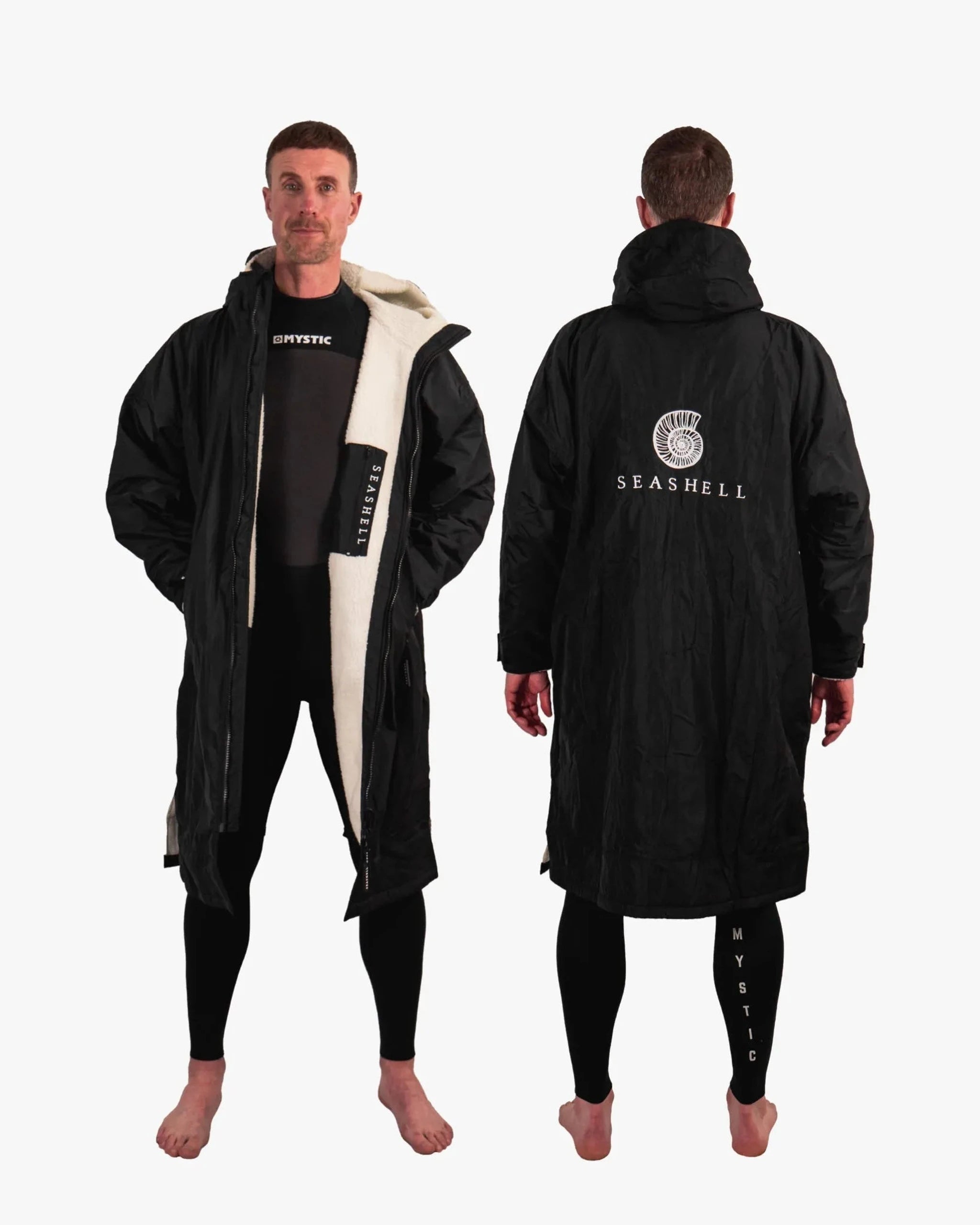 Changing Robe Black male model