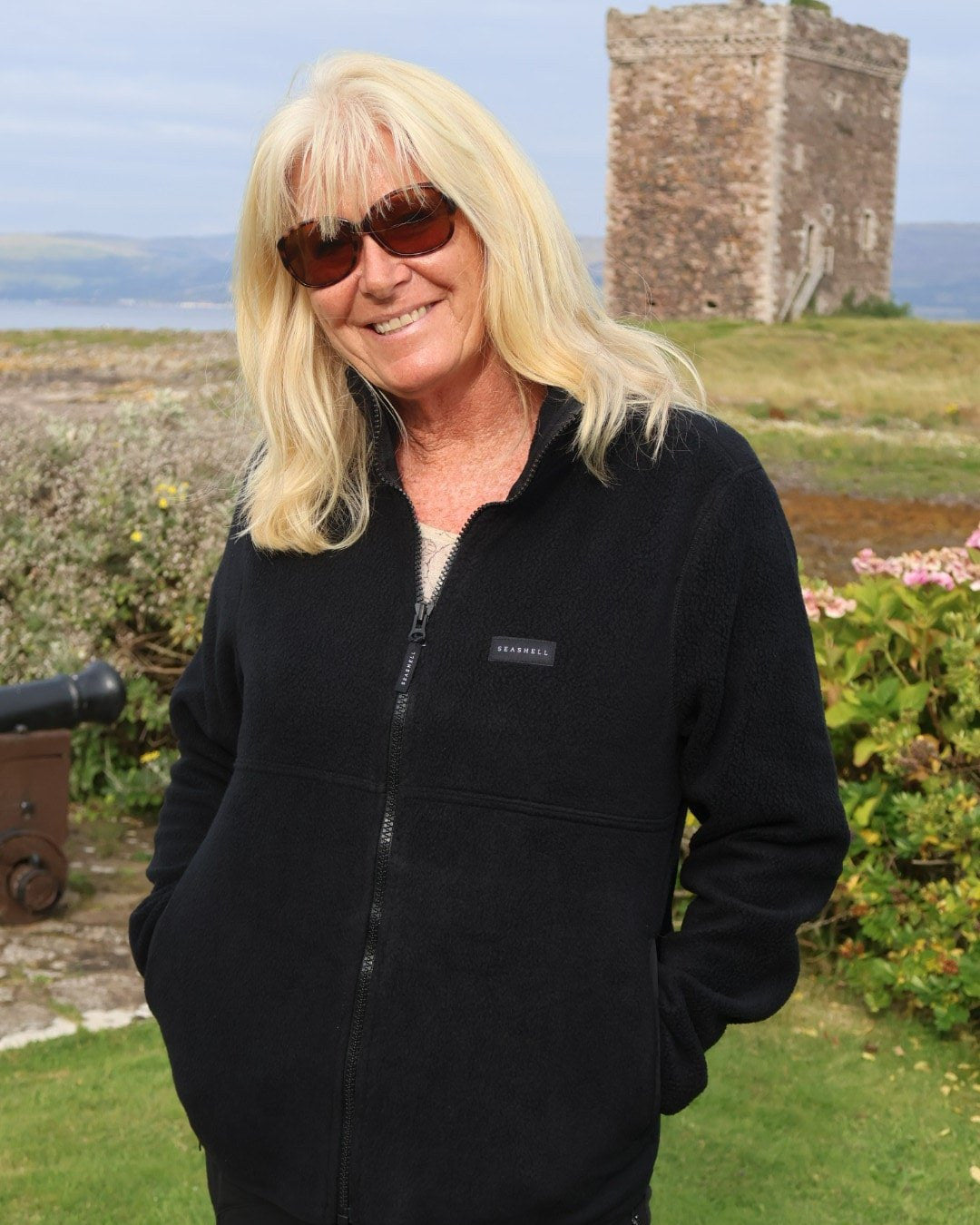 Light Weight Fleece Black - SEASHELL®