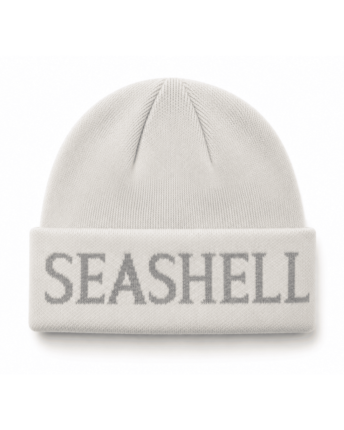 Merino Wool Beanie White - SEASHELL®