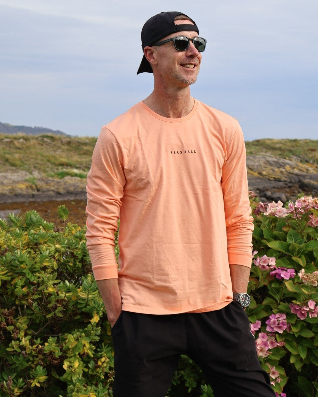 Organic Long Sleeve T-Shirt Sunrise - SEASHELL®