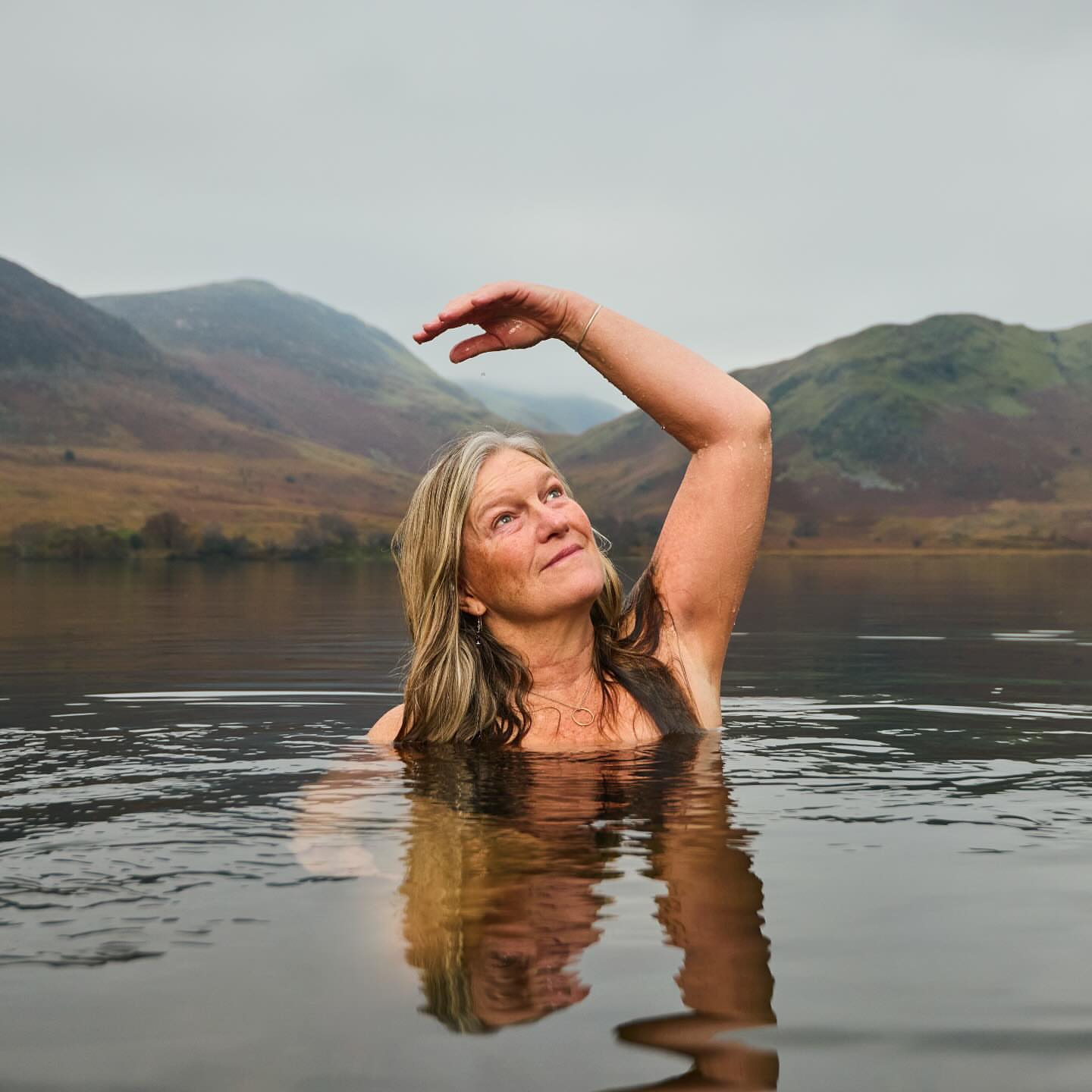 woman in water