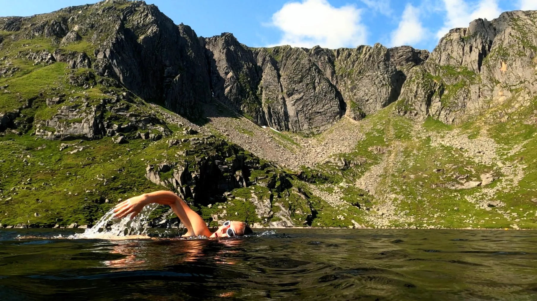 Swimming in Lochnagar