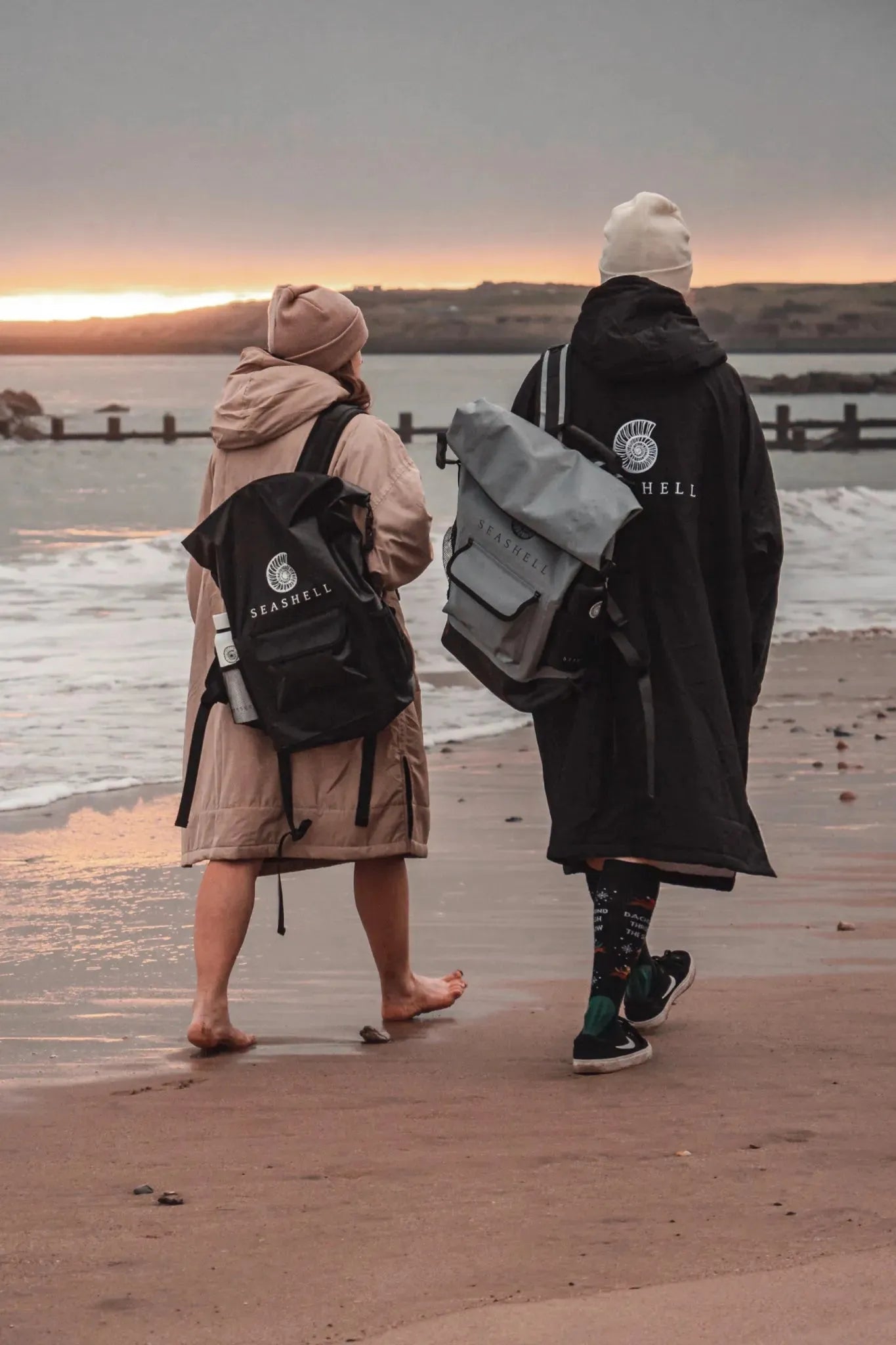22L Drybag Backpack Black - SEASHELL®