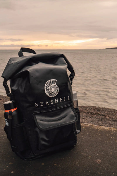 22L Drybag Backpack Black - SEASHELL®