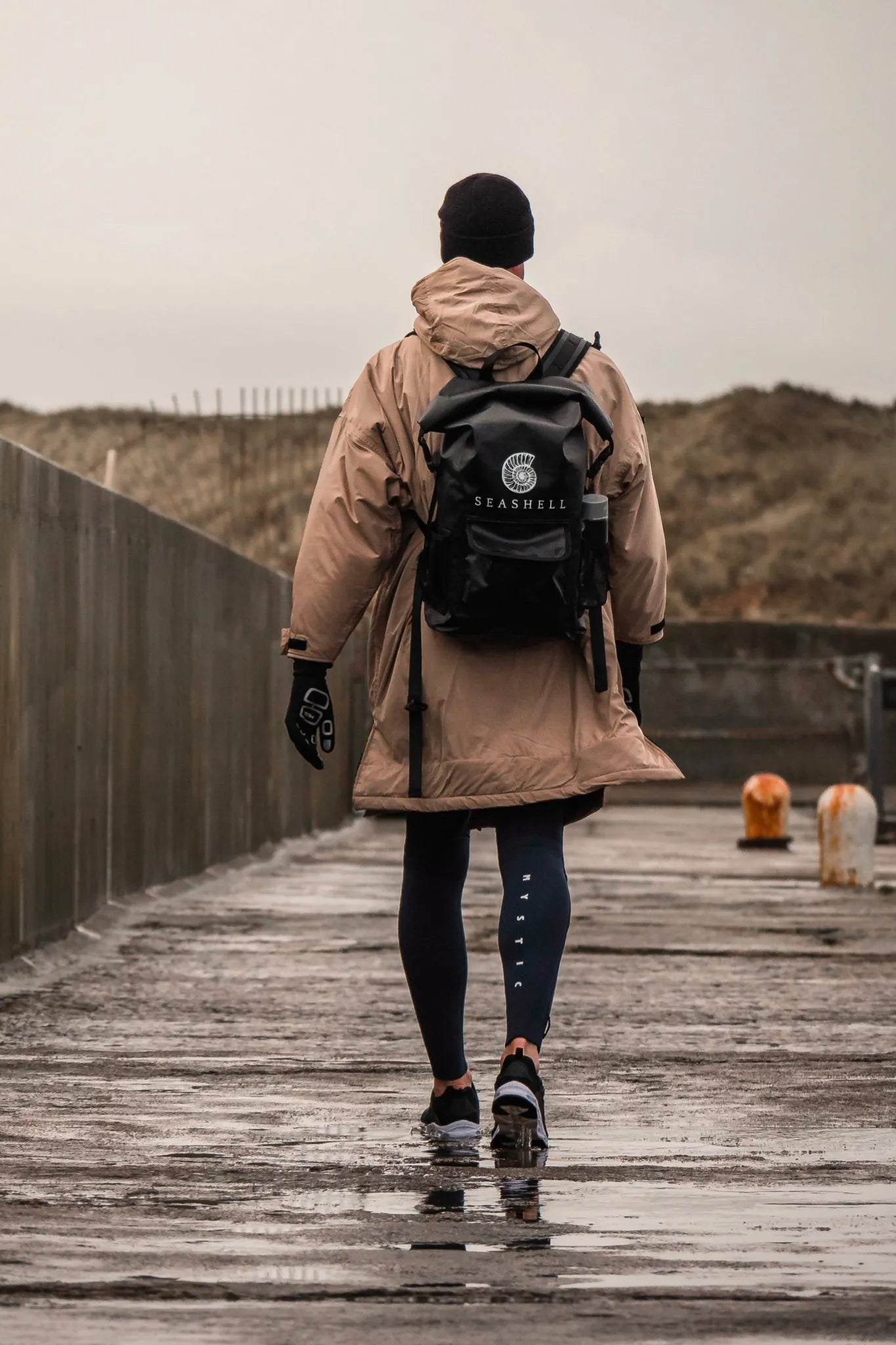 22L Drybag Backpack Black - SEASHELL®