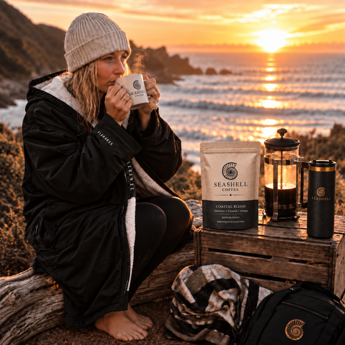 Seashell Coffee | Coastal Blend 225g