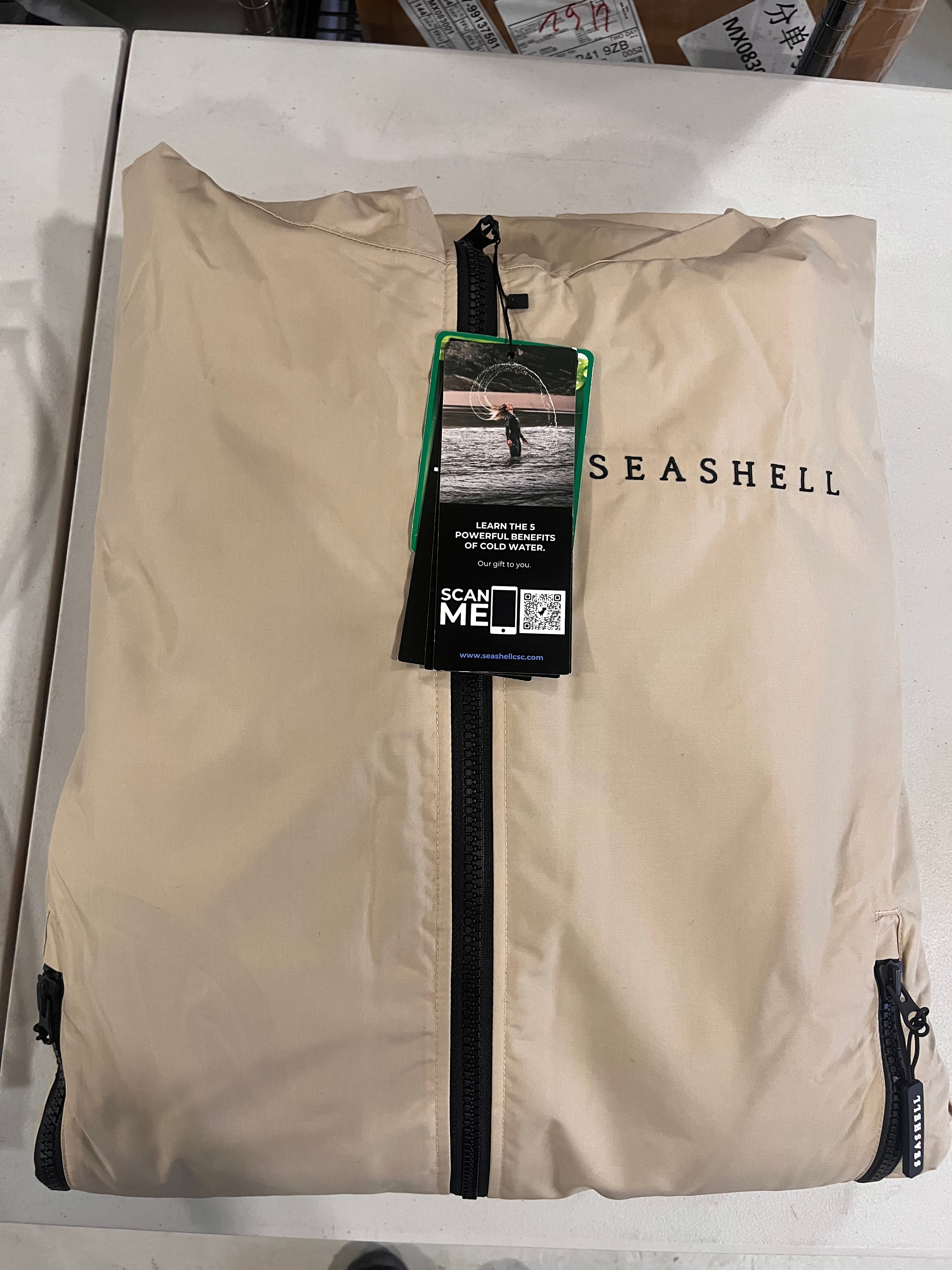 Imperfect Seashell Robe 3.0 Sand, Uncategorized, SEASHELL®