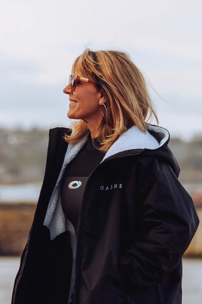 Changing Robe 3.0 Black, Changing Robe, Clothing, SEASHELL®