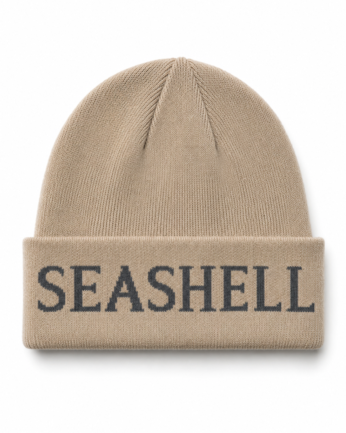 Merino Wool Beanie Sand