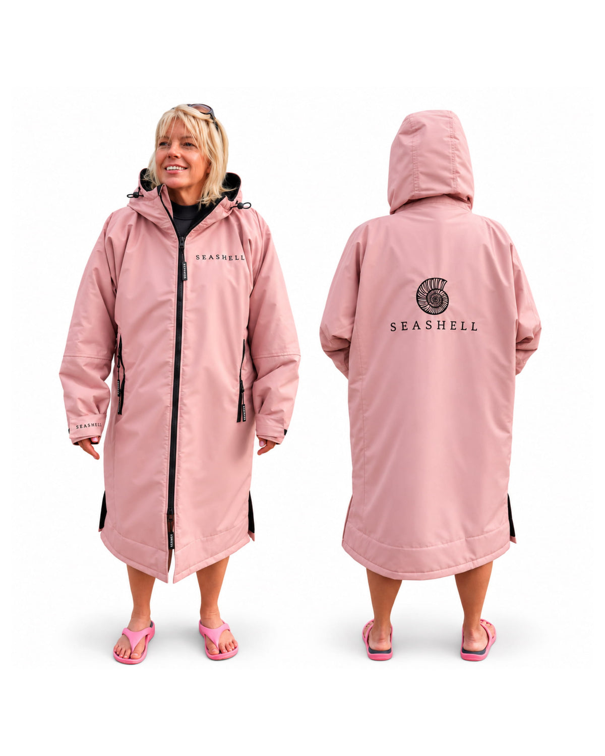 seashell robe - female model 