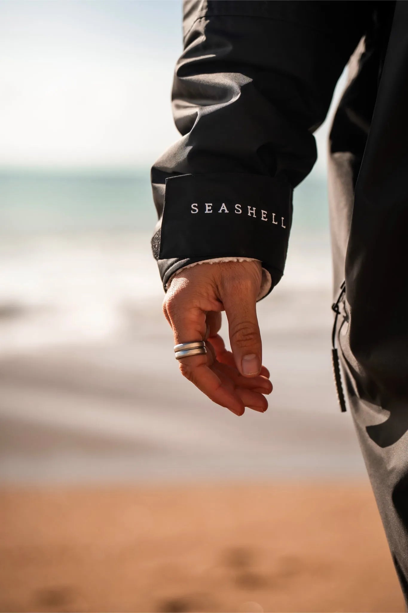Changing Robe Black (previous generation) - SEASHELL®