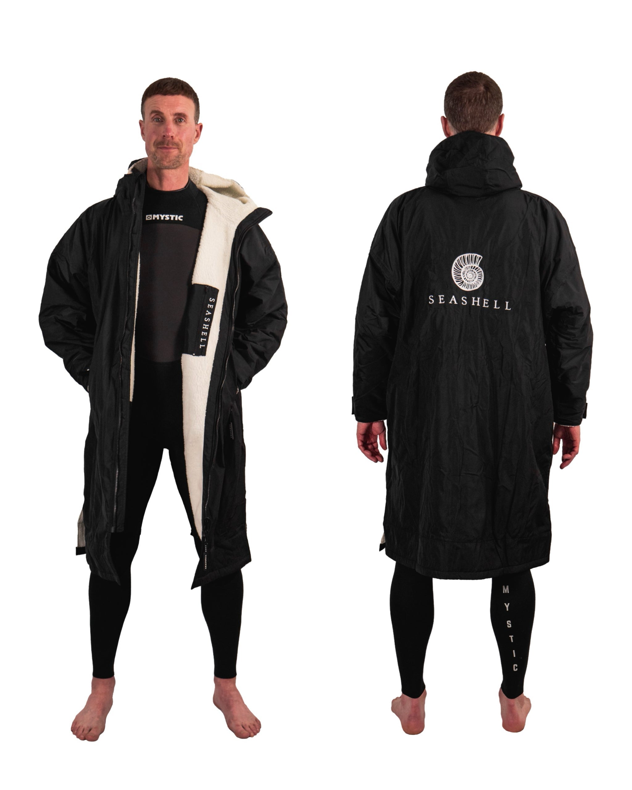 Changing Robe Black – male model