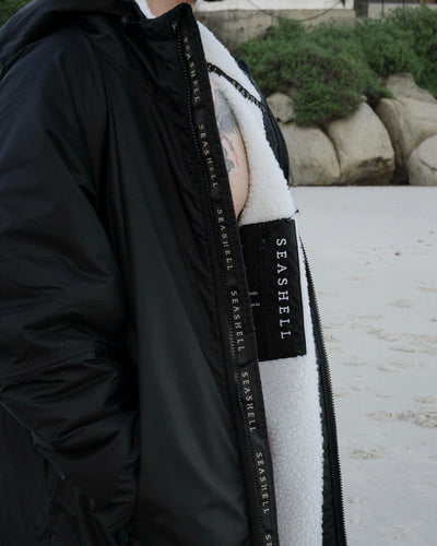 Changing Robe Black – male model