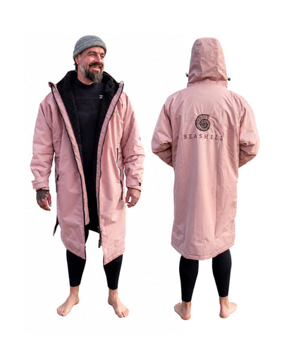 Changing Robe Pebble Pink – male model
