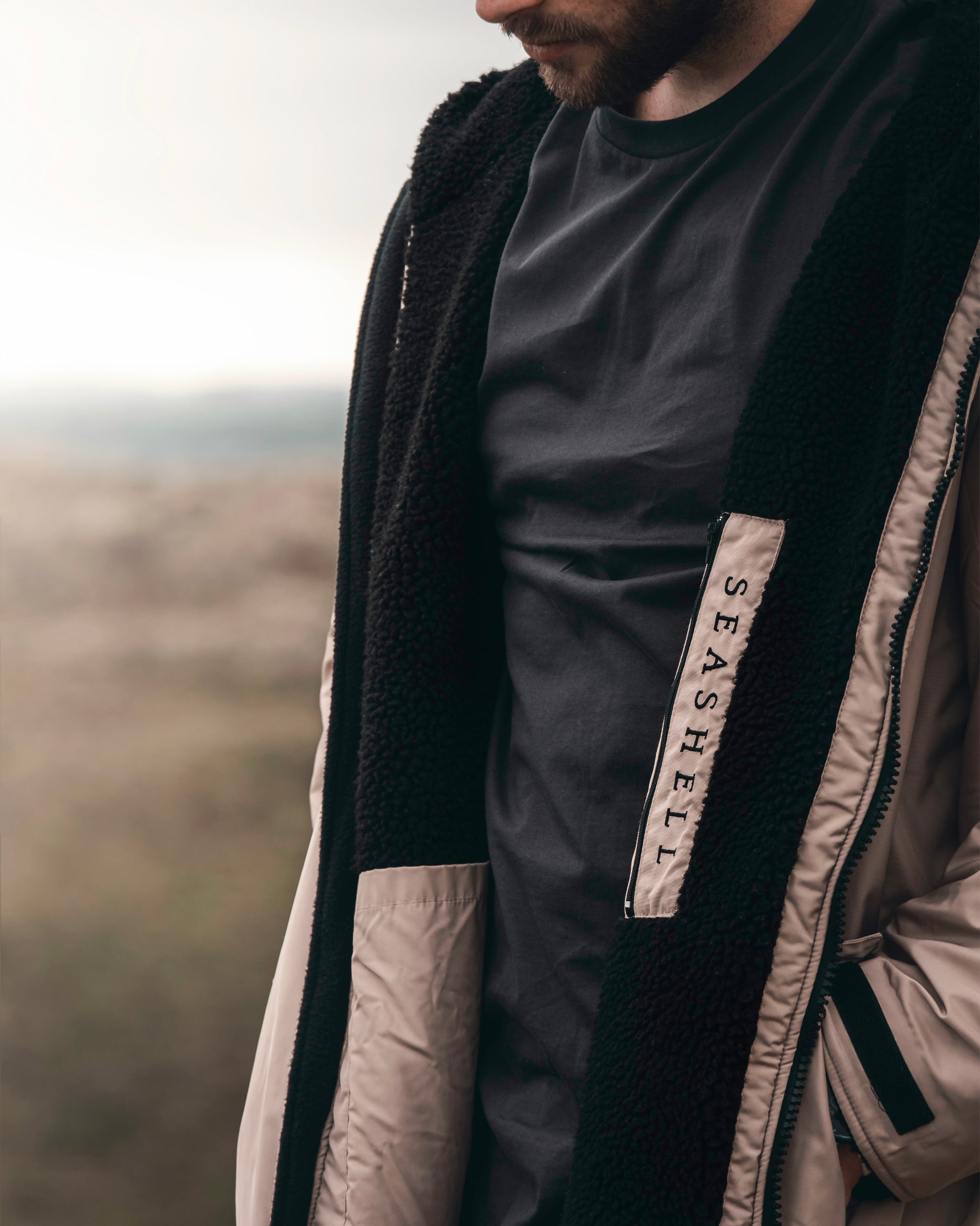Changing Robe Sand – male model