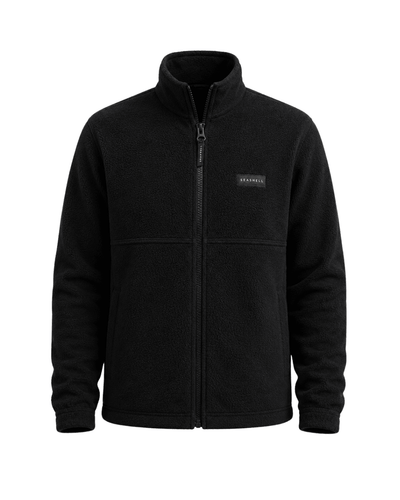 Light Weight Fleece Black - SEASHELL®