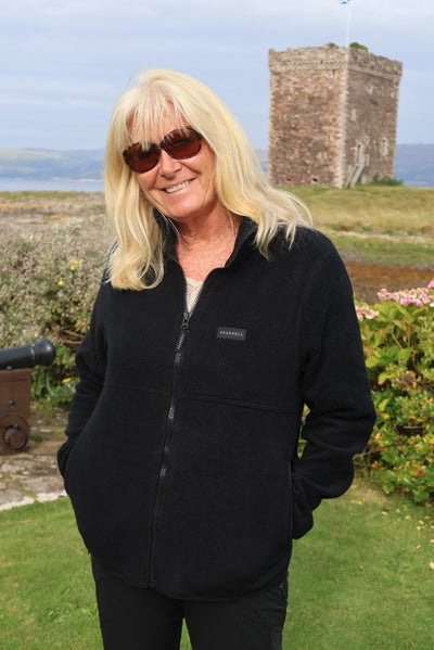 Light Weight Fleece Black - SEASHELL®