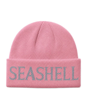 Merino Wool Beanie Pink - SEASHELL®