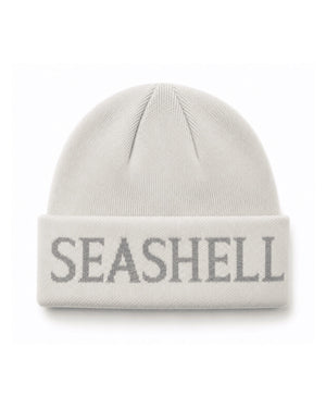 Merino Wool Beanie White - SEASHELL®