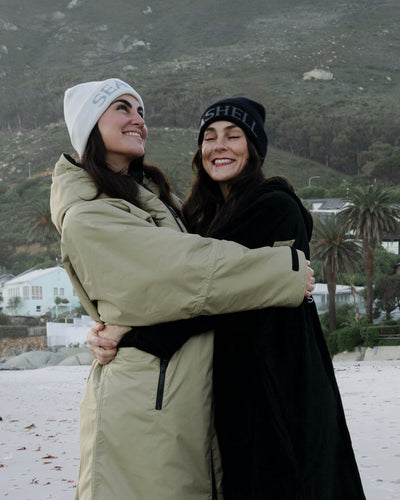 Merino Wool Beanie White - SEASHELL®