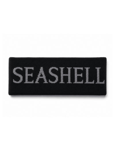 Merino Wool Headband Black - SEASHELL®