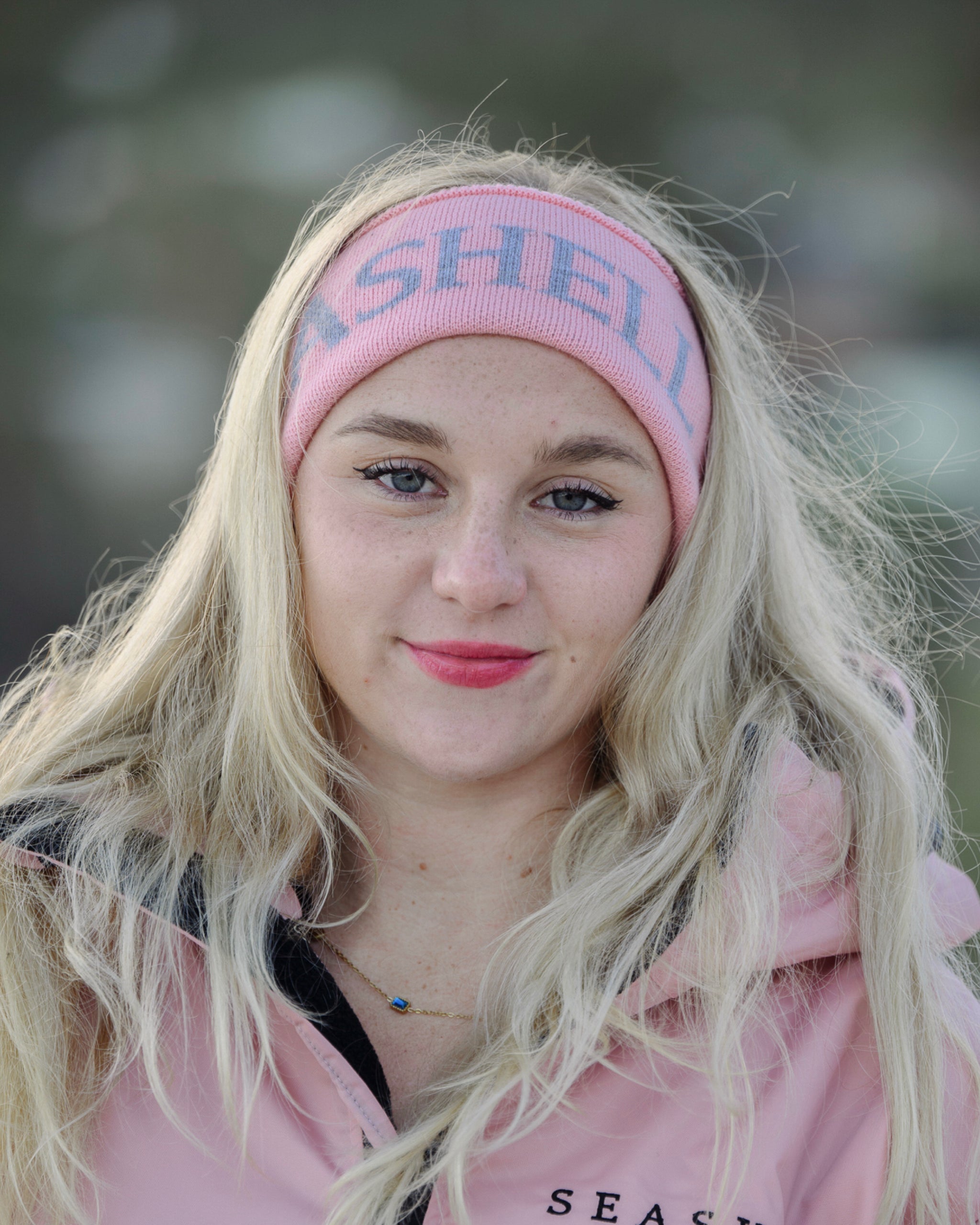 Merino Wool Headband Pink - SEASHELL®