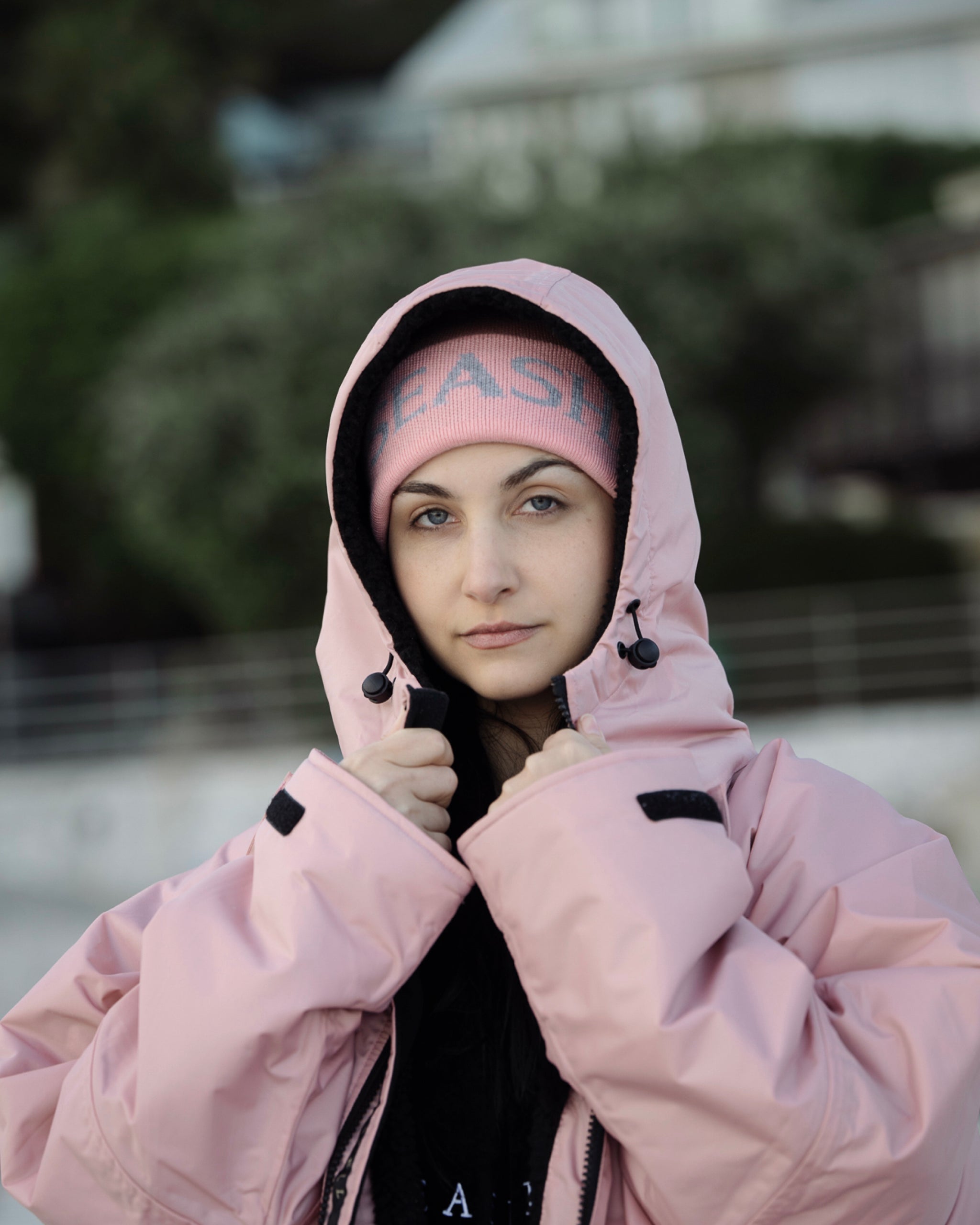 Merino Wool Headband Pink - SEASHELL®