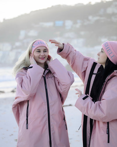 Merino Wool Headband Pink - SEASHELL®