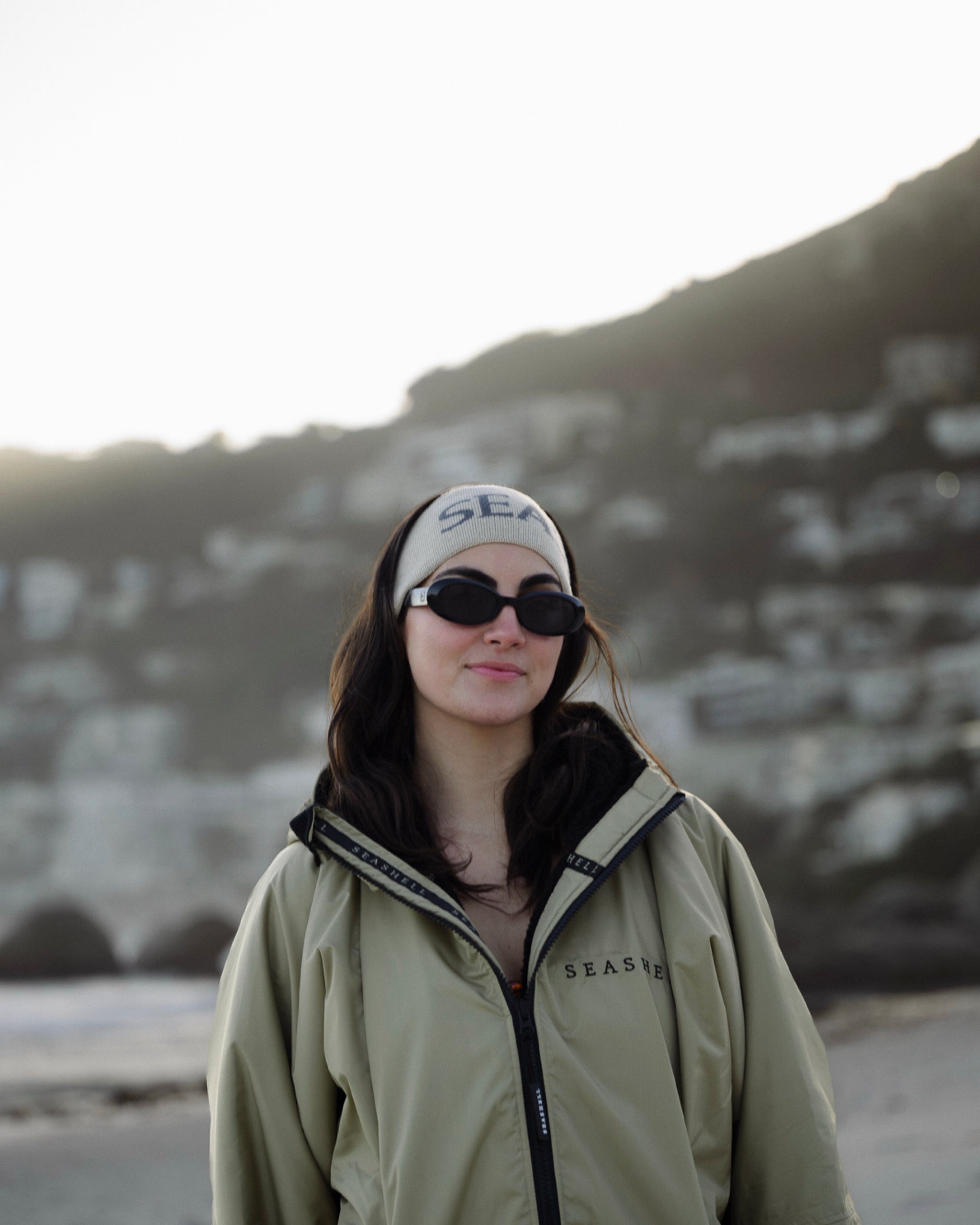 Merino Wool Headband Sand - SEASHELL®