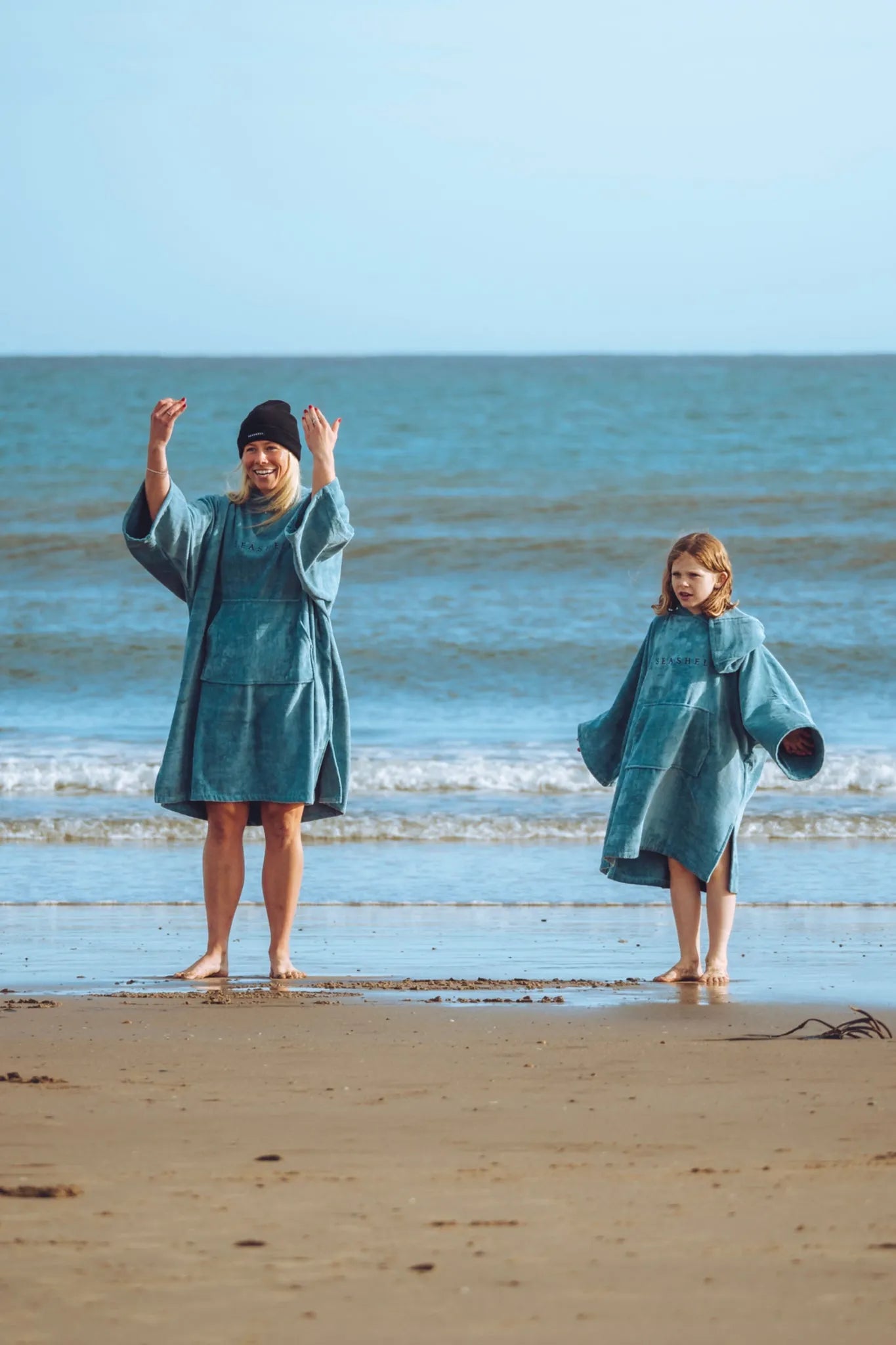 Organic Towelling Robe, Swimming, SEASHELL®